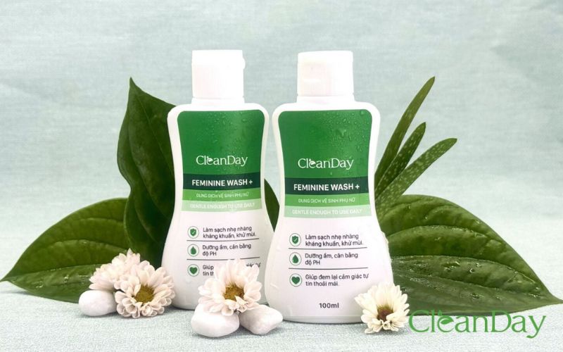 Cleanday với hệ hoạt động bề mặt free sunfat( không xà phòng) nên không gây kích ứng da