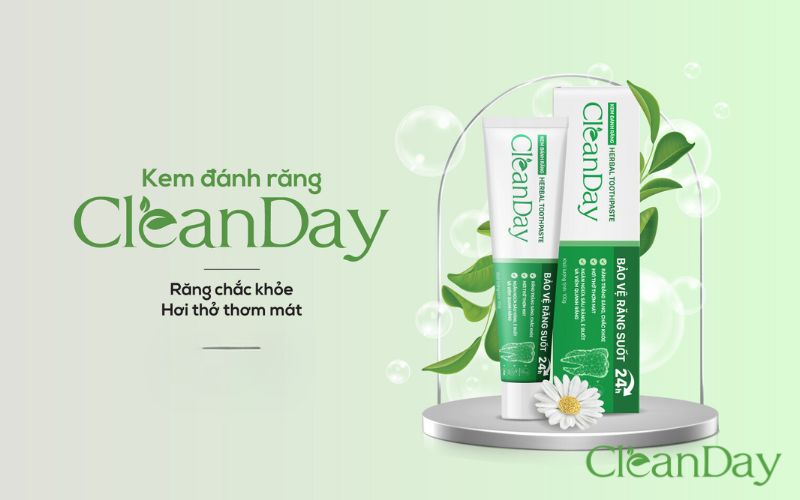 Kem đánh răng thảo dược CleanDay