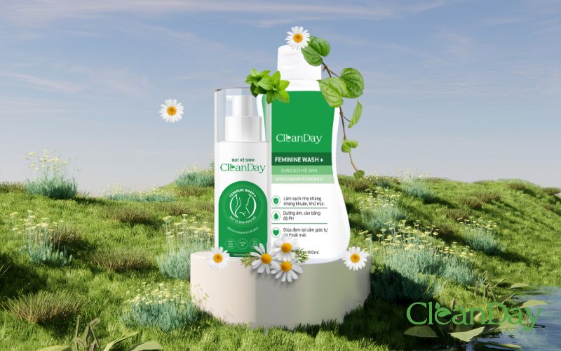 Bộ chăm sóc vùng kín CleanDay dạng gel và dạng bọt