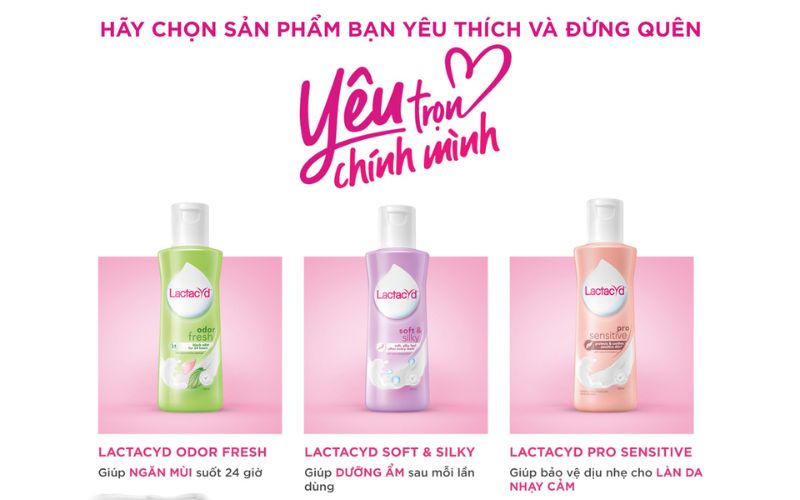 Dung dịch vệ sinh phụ nữ Lactacyd